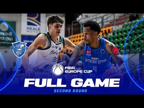 Dinamo BDS Sassari v Aliaga Petkimspor | Full Basketball Game | FIBA Europe Cup 2025-26