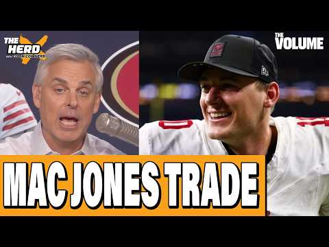 Where San Francisco 49ers QB Mac Jones will play next year | Colin Cowherd: THE HERD NFL