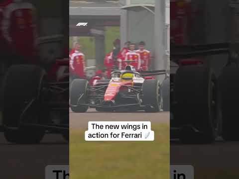 First look at Ferrari's car for the 2026 F1 season 👀 (via @Formula1/TT)