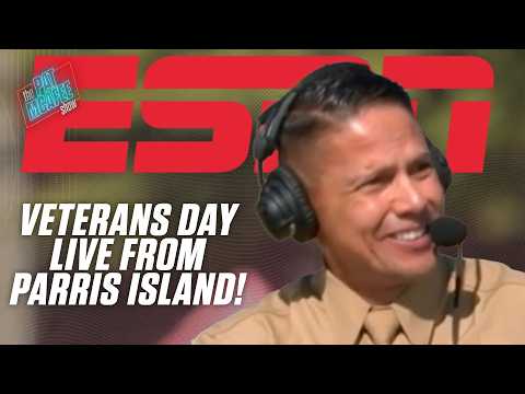 Sergeant Major Carlos A. Ruiz joins LIVE from Parris Island 🇺🇸 | The Pat McAfee Show