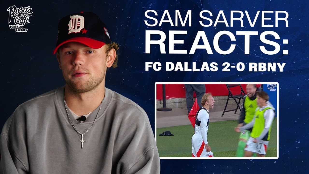 Sam Sarver Explains his 1st MLS Goal + Celebration! 😏