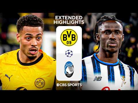 Borussia Dortmund vs. Atalanta: Extended Highlights | UCL Knockout Play-offs - Leg 1 | CBS Sports