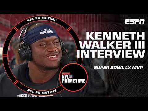 Kenneth Walker III recaps his MVP performance in Super Bowl LX | NFL PrimeTime