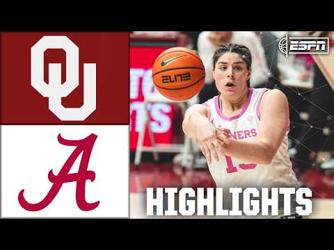Oklahoma Sooners vs. Alabama Crimson Tide | Full Game Highlights | ESPN College Basketball