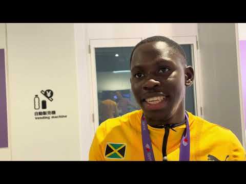 Oblique Seville Reacts To Finally Winning 100m Gold For Jamaica At 2025 Tokyo World Championships