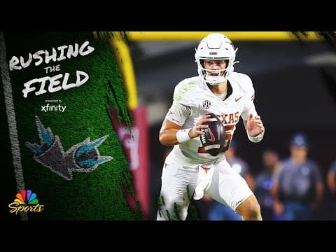 Texas vs. Georgia college football Week 12 preview | Rushing The Field | NBC Sports