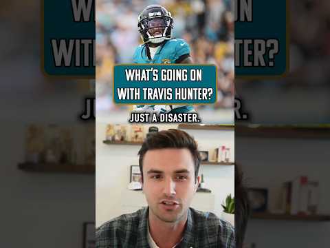 What’s going on with Travis Hunter and his two-way role in Jacksonville?