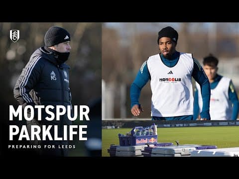 MOTSPUR PARKLIFE | On the grass preparing for Leeds (A) 😤