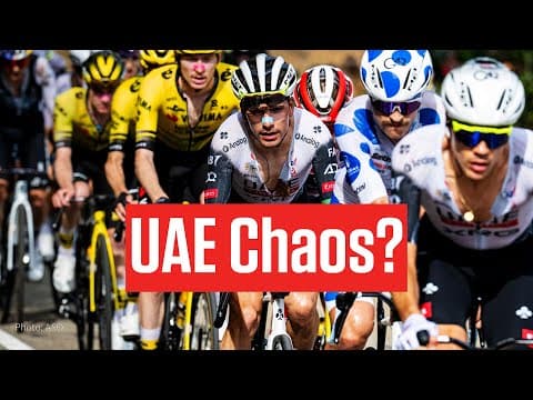 UAE's Strategy At The Vuelta a España 2025: Control Or Chaos