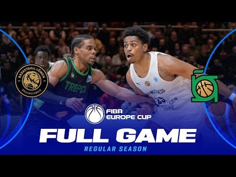 LIVE - Basketball Lowen Braunschweig v BC Trepca | FIBA Europe Cup 2025-26 | Regular Season