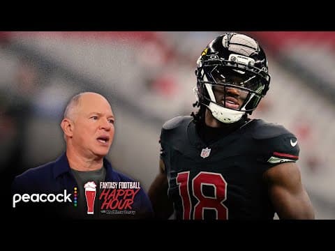 Marvin Harrison Jr., Diggs have too much upside to bench | Fantasy Football Happy Hour | NFL on NBC