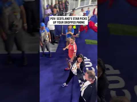 When John McGinn intercepts your phone after the Scotland game 😂