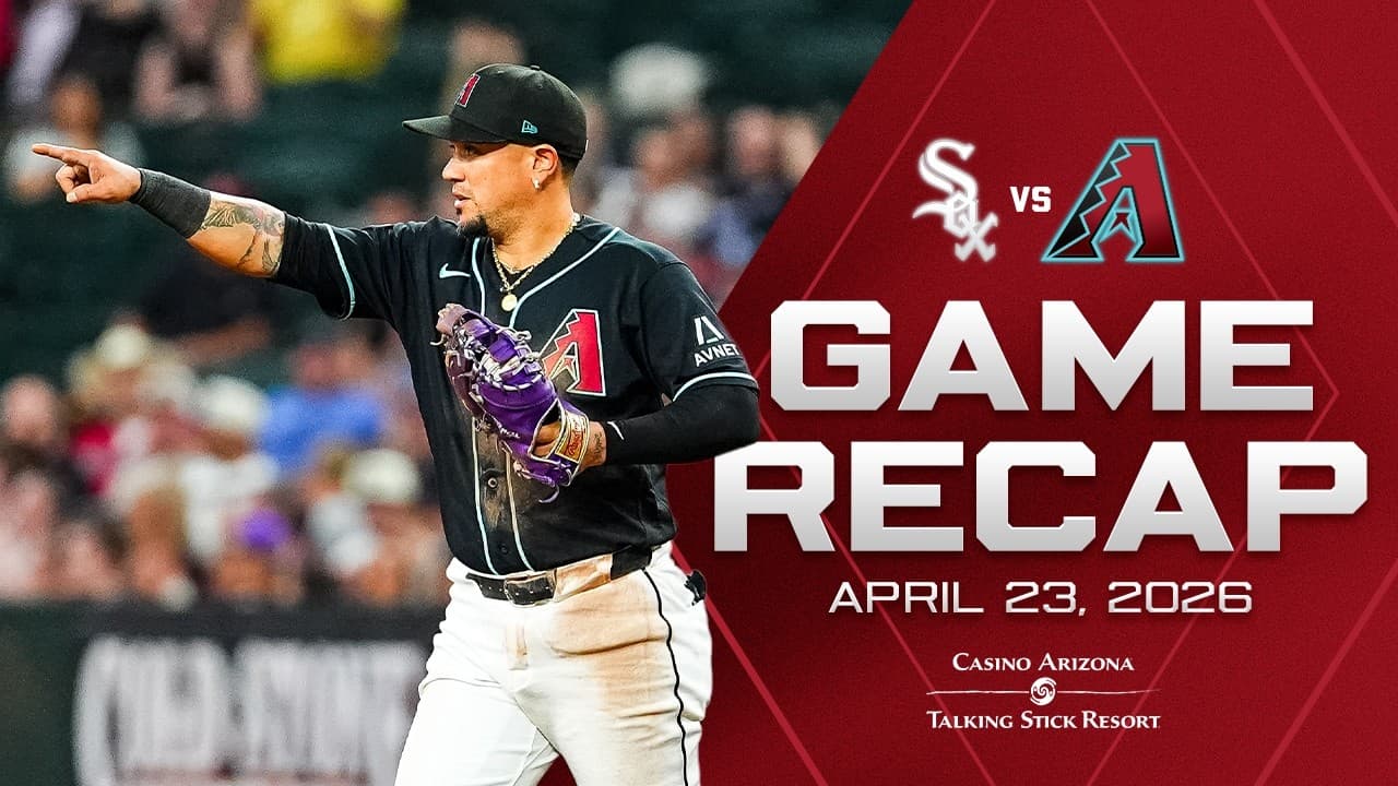 White Sox vs. D-backs Game Highlights (4/22/26) | MLB Highlights
