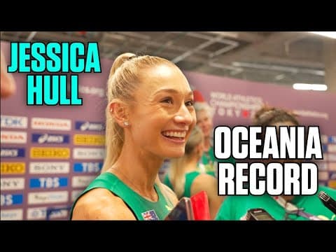 Jessica Hull Advances to 800m Final | 2025 World Championships Tokyo