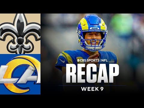 Stafford Shines as Rams Cruise to 34-10 Win Over Saints, Spoil Shough’s First Start | Game Recap