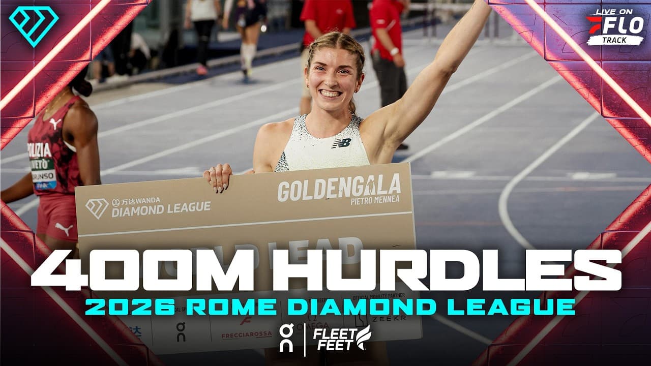 Back To Back World Leads & And Personal Bests For Zapletalova | 2026 Rome Diamond League