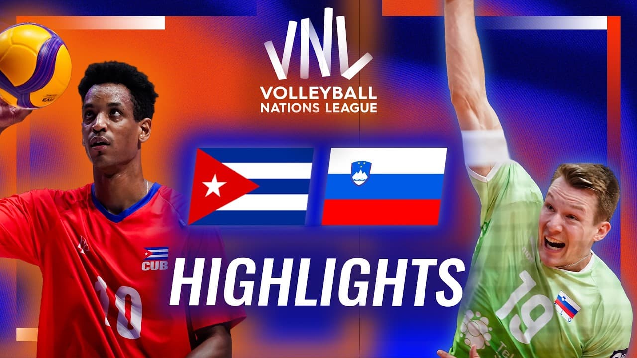 Cuba🇨🇺 vs. Slovenia🇸🇮 - Highlights | Week 1 | Men's VNL 2026