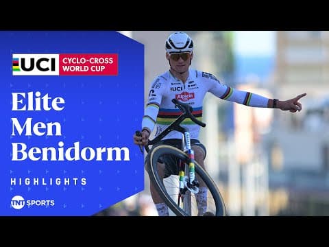 JUST TOO GOOD! 😅 | Men's UCI Cyclo-Cross World Cup Benidorm Highlights | TNT Sports Cycling