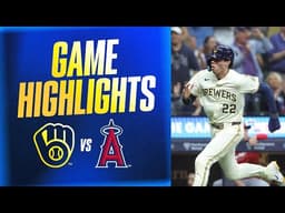 Angels vs. Brewers Game Highlights (9/18/25) | MLB Highlights