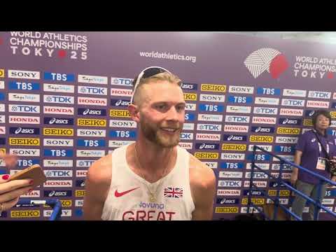 Josh Kerr says he’s the favorite and ready to go after round 1 of 1500 at Worlds 