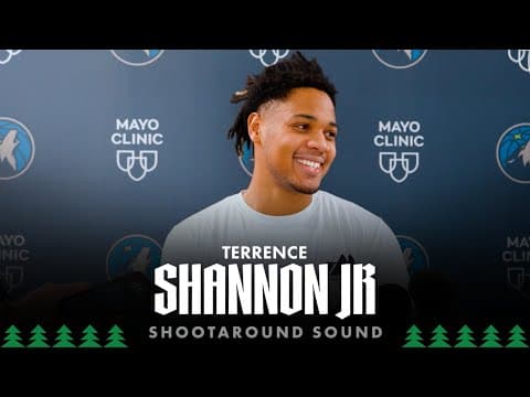 “I Just Try To Go Out There And Be Myself.” | Terrence Shannon Jr Shootaround Sound | 12.19.25