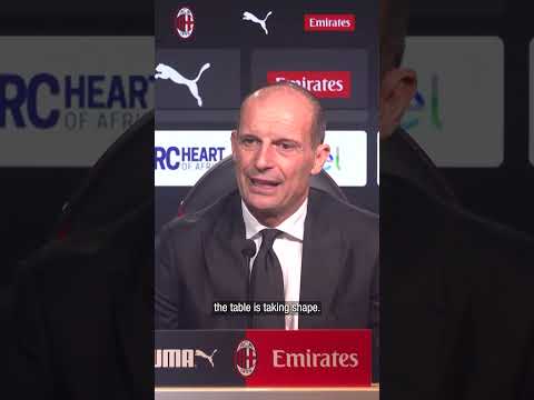 Max Allegri talks ahead of #CagliariMilan | #Shorts