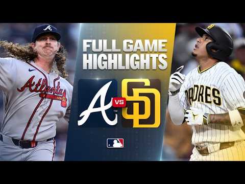BRAVES vs. PADRES Full Game Highlights (6/22/26) | MLB Highlights