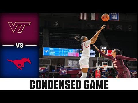 Virginia Tech vs. SMU Condensed Game | 2025-26 ACC Women's Basketball