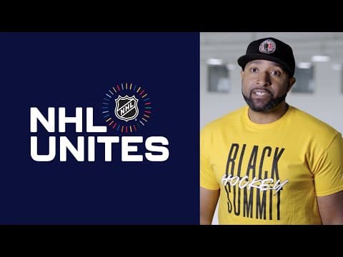 The Black Hockey Summit Wants to Inspire the Next NHL Draft Class | NHL UNITES