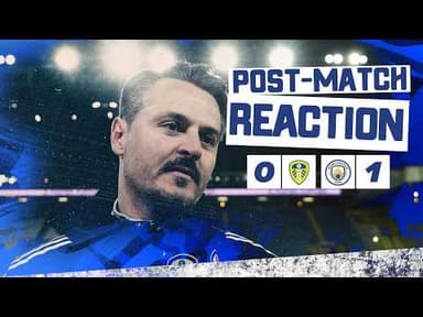 “Proud of the performance” | Assistant manager Edmund Riemer | Leeds United 0-1 Manchester City