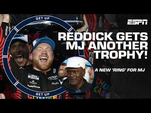MJ on Tyler Reddick’s FIRST career Daytona 500 win ‘It feels like I won a championship’ 🏆 | Get Up