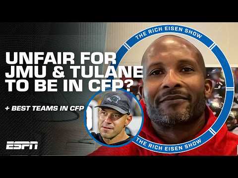 Champ Bailey questions Tulane & JMU in CFP + Broncos, Peyton Manning & more! | The Rich Eisen Show