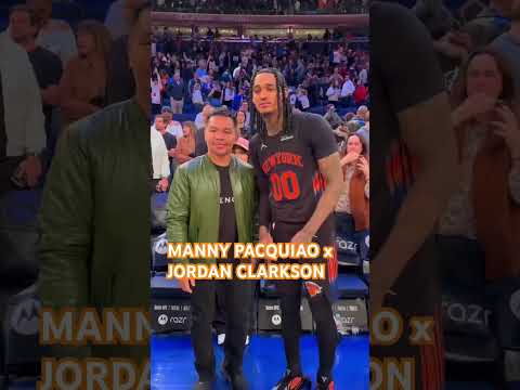 Filipino heritage night in @MadisonSquareGarden 🇵🇭🧡💙