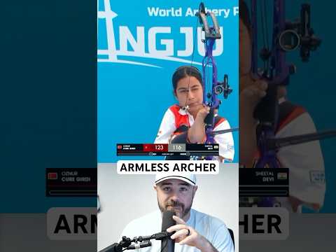 Armless archer competes in the Para Championships, a breakdown