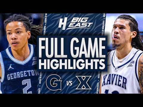 Georgetown vs Xavier - FULL GAME HIGHLIGHTS | February 28, 2026 | BIG EAST College Basketball