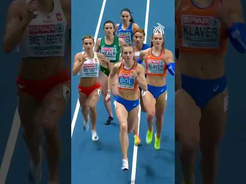 Indoor Femke 🏃‍♀️🇳🇱 #femkebol #netherlands #indoor #europeanathletics
