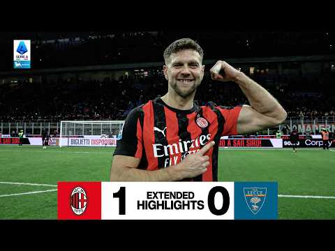 Extended Highlights | La prima di Füllkrug | Milan 1-0 Lecce | Serie A 2025/26