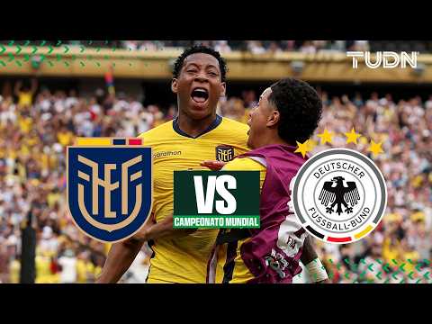 ¡Ecuador reaccionó con carácter! Remonta a Alemania tras recibir un gol al minuto 2 | TUDN