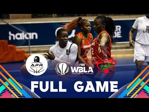 LIVE - APR WOMEN BBC v BRAVEHEARTS Basketball Club | FIBA Women Basketball League Africa 2025