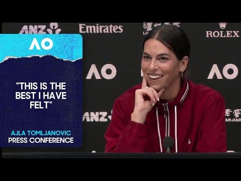 Ajla Tomljanovic Press Conference | Australian Open 2026 First Round