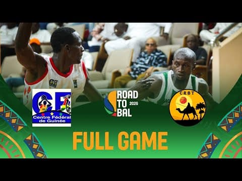 LIVE - CFG v CRBT | Africa Champions Clubs ROAD TO B.A.L. 2026