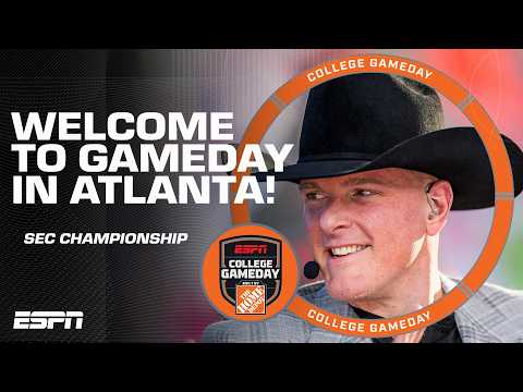 Pat McAfee opens GameDay in Atlanta 🔥 'It MEANS MORE down in the SEC!' | College GameDay