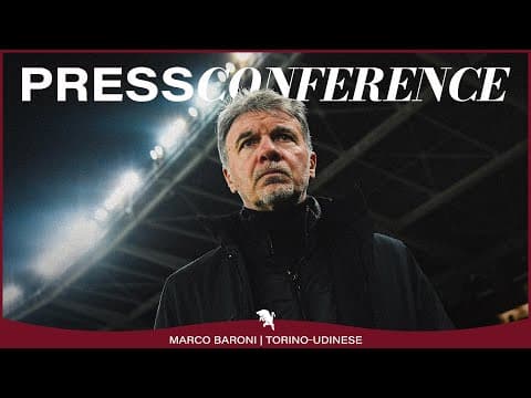 TORINO-UDINESE | PRESS CONFERENCE | MARCO BARONI