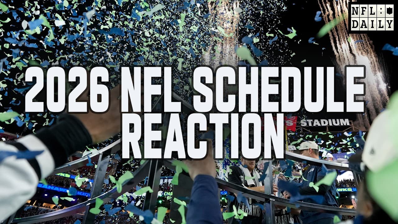 2026 NFL Schedule Release Reaction | PACKED Thanksgiving and Christmas, Primetime Stand Outs + more!