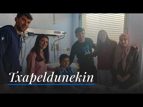 VISITA AL HOSPITAL | Los verdaderos campeones | Real Sociedad