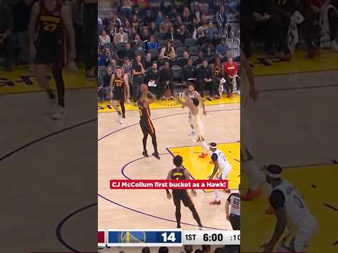 And this was a BUCKET #nba #hawks #cjmccollum