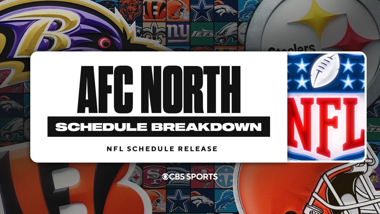 2026 NFL schedule predictions for EVERY TEAM in the AFC North