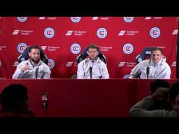 Media Day Press Conference | Philip Zinckernagel, Anton Salétros, and Robin Lod