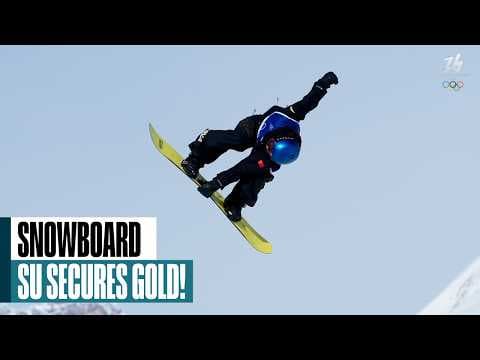 China's Su secures slopestyle gold; USA's Jake Canter bronze