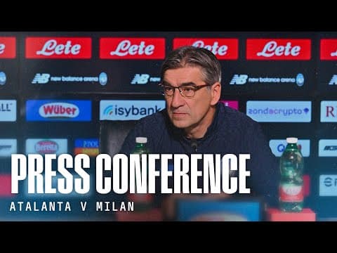 Atalanta-Milan | La conferenza stampa di Ivan Jurić 📹🎙️ | 9ª #SerieAEnilive